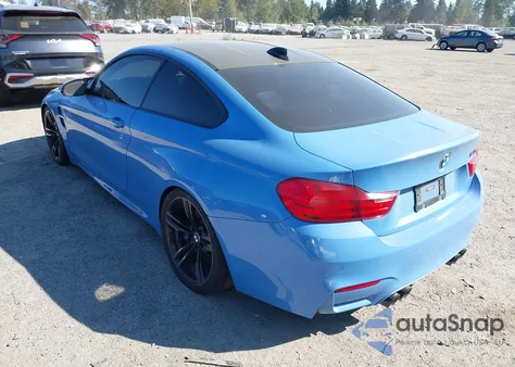 2016 BMW M4 из США, поврежденный, VIN WBS3R9C56GK336869